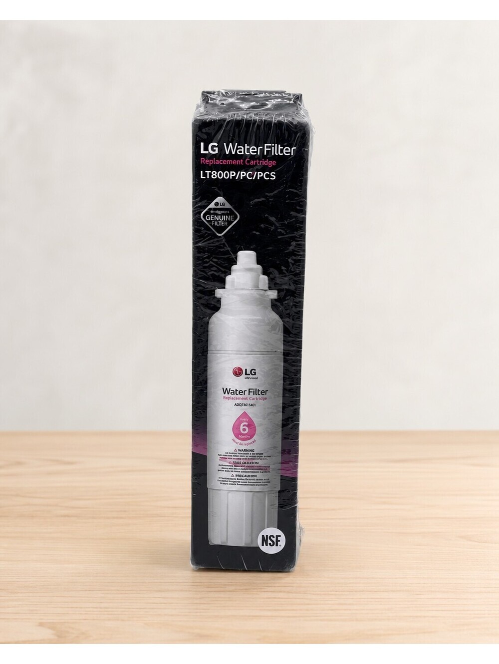 LG LT800P Genuine Refrigerator Water Filter ADQ73613401 Factory Sealed